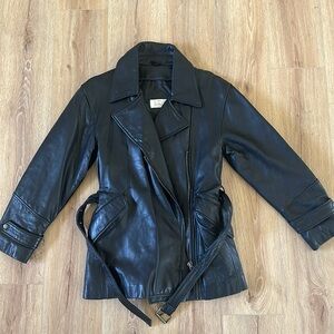Vintage leather jacket - Small
